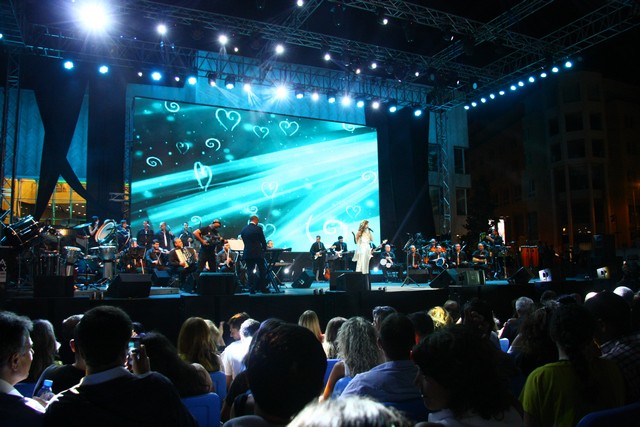 Nancy Ajram at Beirut Holidays